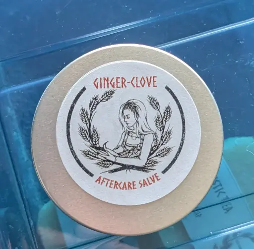 After Care Salve- Ginger Clove